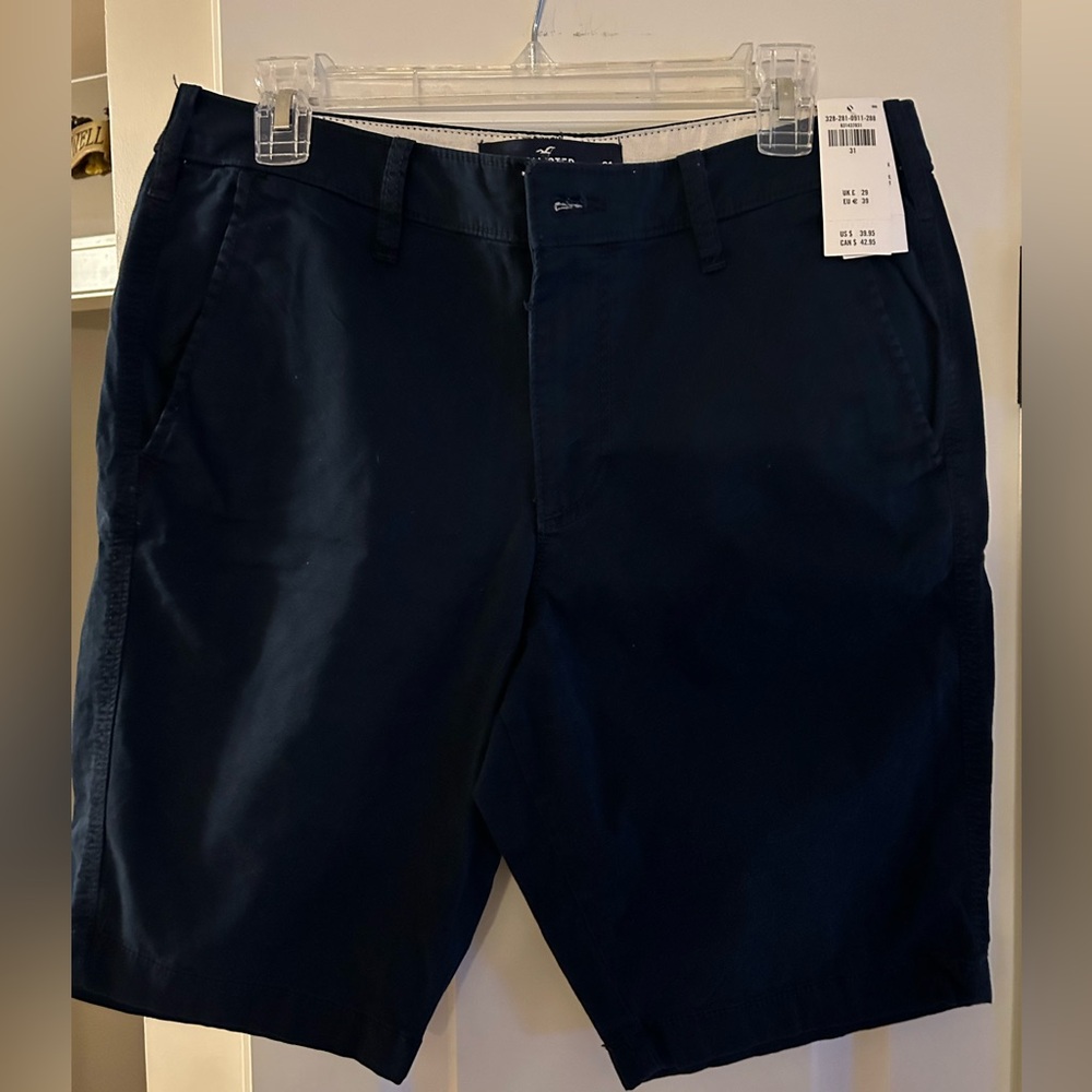 Hollister shorts - men’s 31 navy NWT